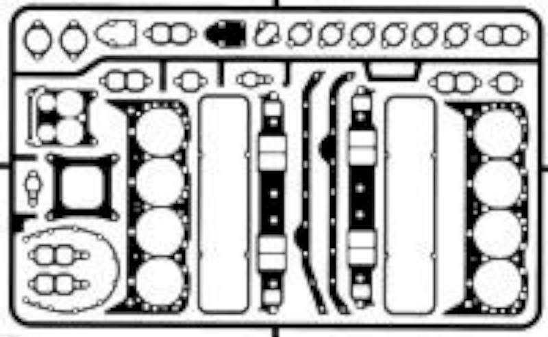 1/24-1/25 Gaskets Small Block Chevy - Picture 1 of 1