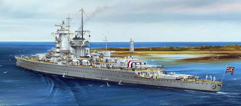1/700 German Admiral Graf Spee Pocket Battleship 1937
