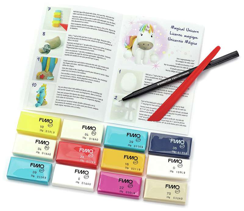 Fimo Professional Soft Polymer Clay 14/Pkg Magical Creatures