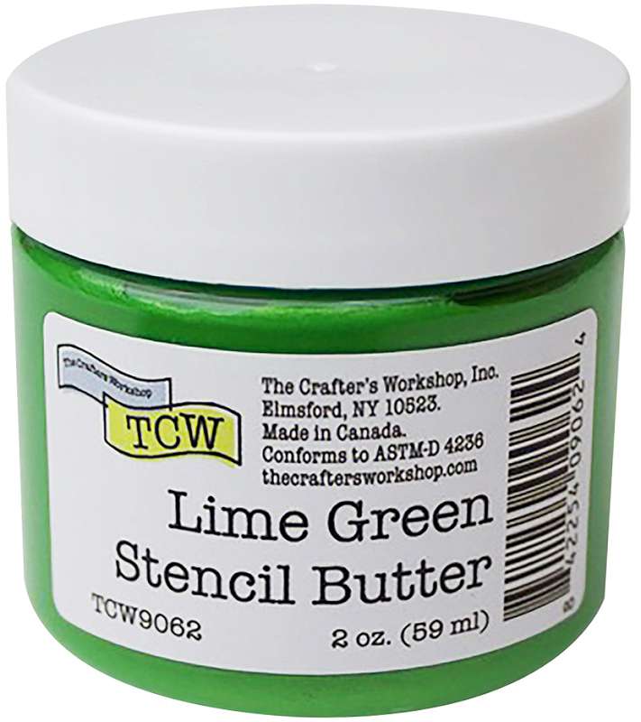 Crafter's Workshop Stencil Butter 2oz Lime Green