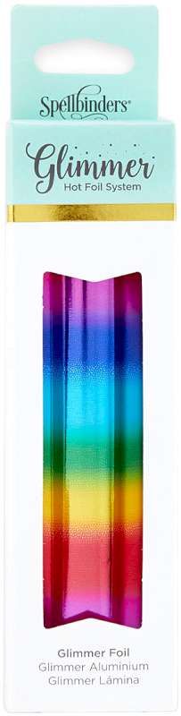 Spellbinders Glimmer Foil Mini Rainbow Stripe
