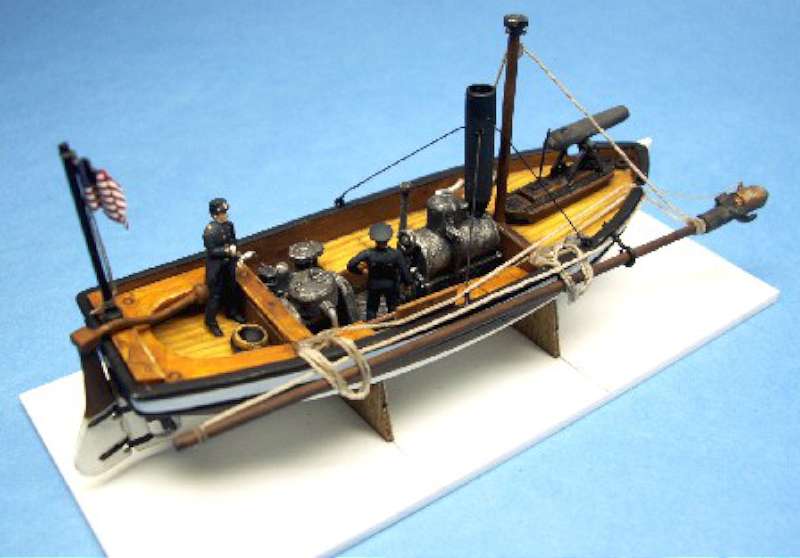 1/96 Lt. William Cushing's US Steam Picket Boat  (4"L) - Picture 1 of 1