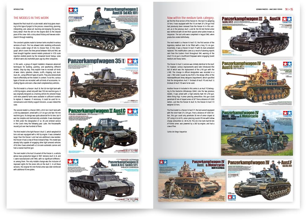 AK Interactive German Panzers WW2 Early Period 1939-1942 EN