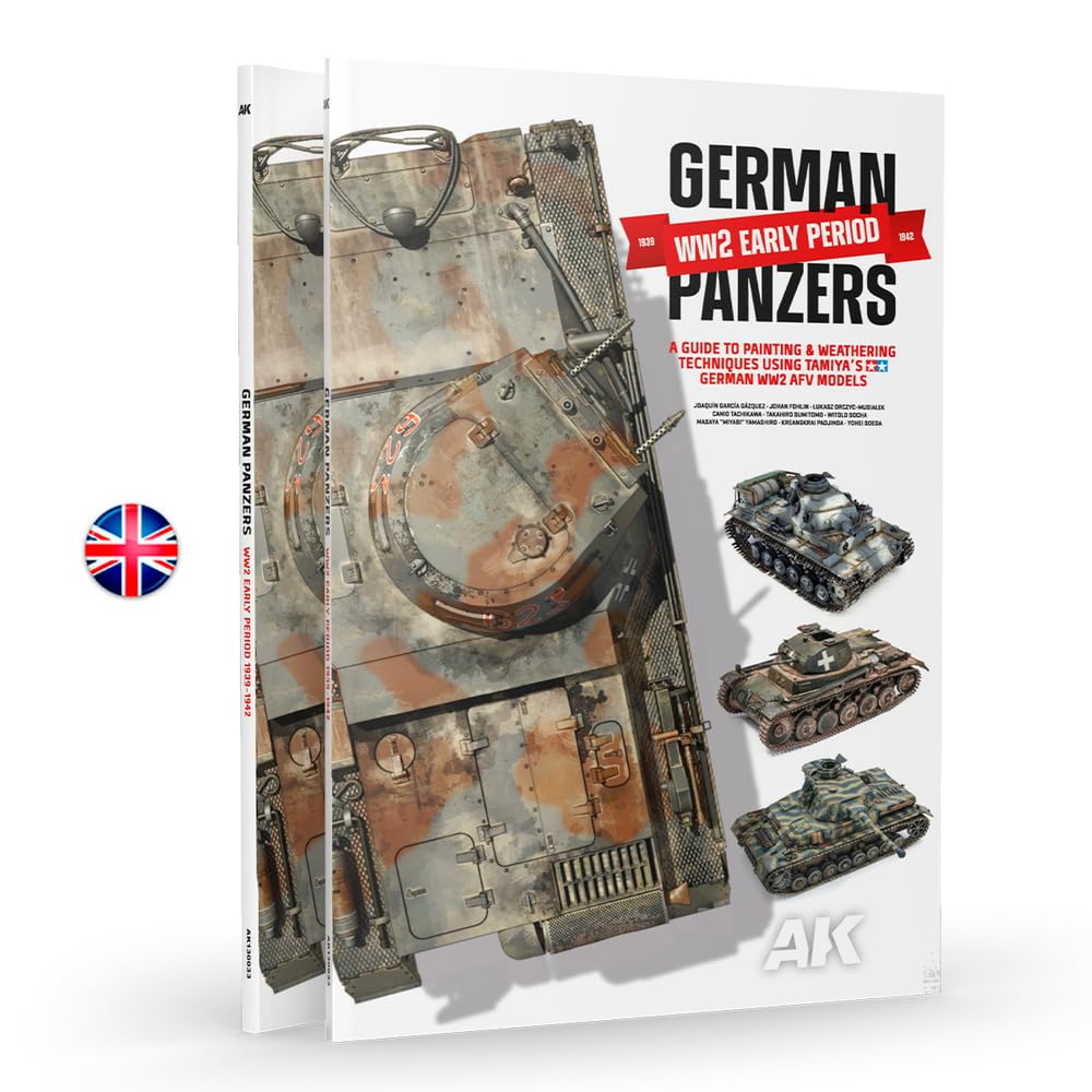 AK Interactive German Panzers WW2 Early Period 1939-1942 EN