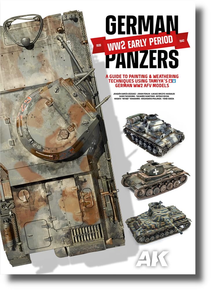 AK Interactive German Panzers WW2 Early Period 1939-1942 EN