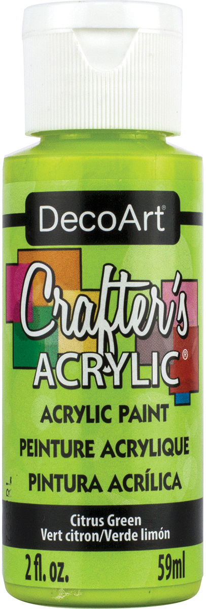 Crafter's Acrylic All-Purpose Paint 2oz Citrus Green
