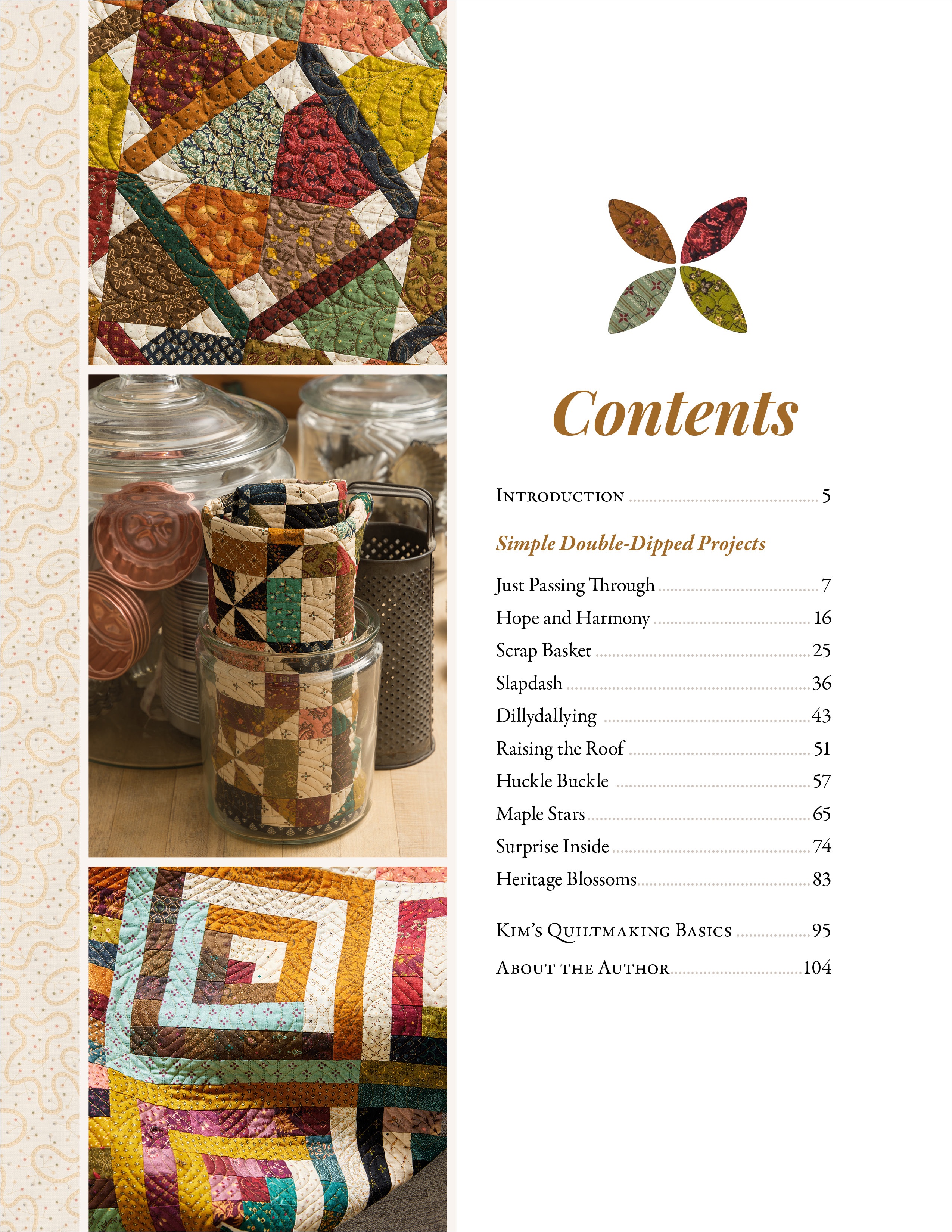 Simple Double-Dipped Quilts-