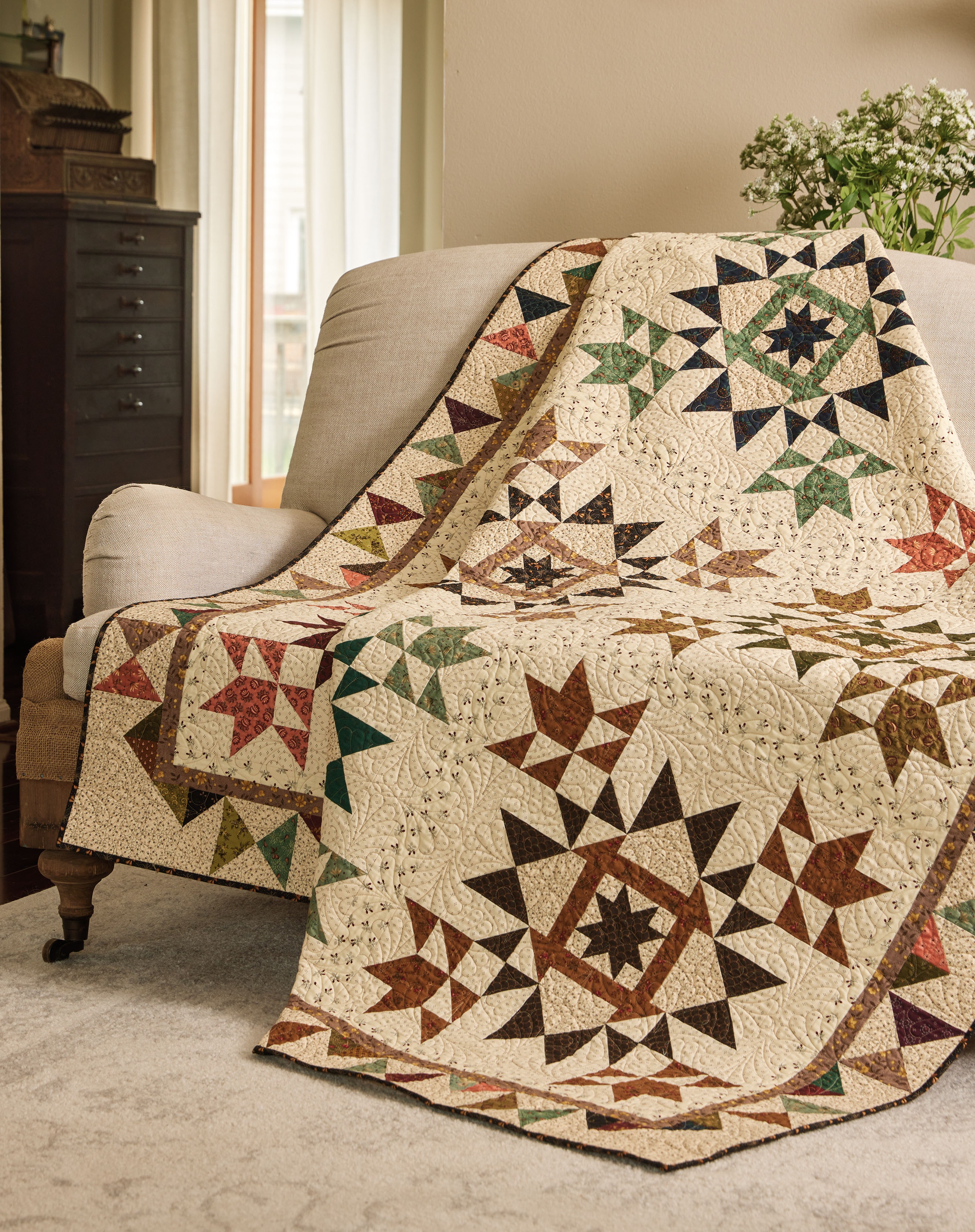 Simple Double-Dipped Quilts-