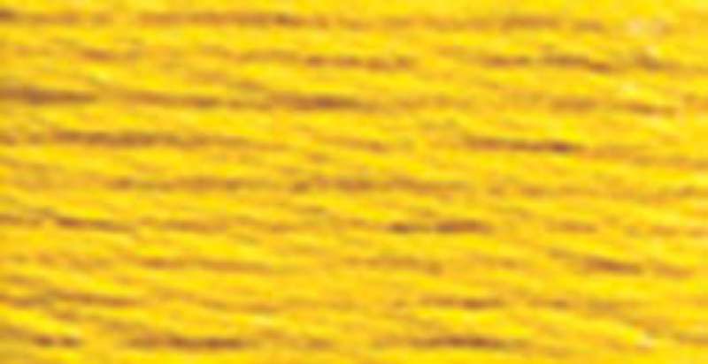 DMC 6-Strand Embroidery Cotton 100g Cone Lemon Dark