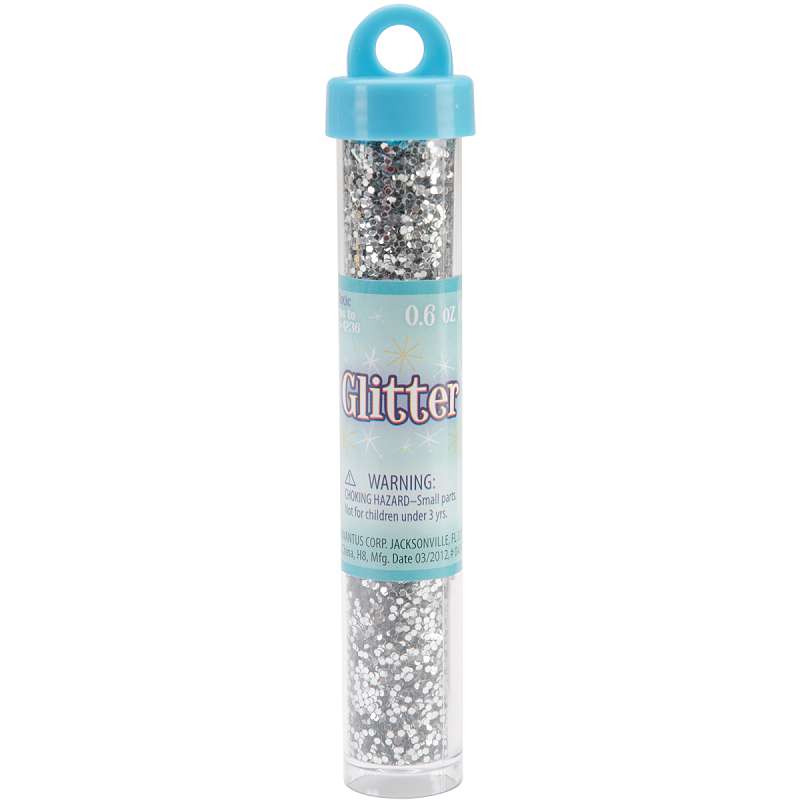 Glitter .6oz Silver