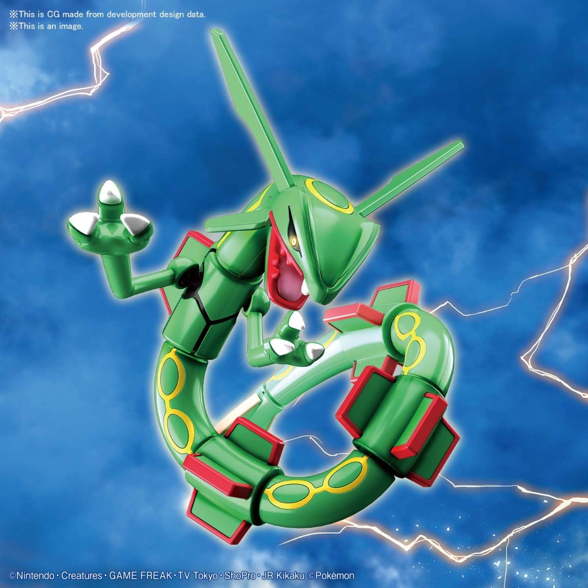 Rayquaza Pokemon Model Kit