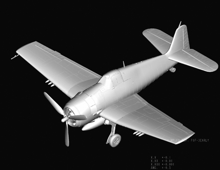 1/48 F6F3 Hellcat Early Version Fighter