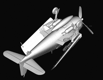 1/48 F6F3 Hellcat Early Version Fighter