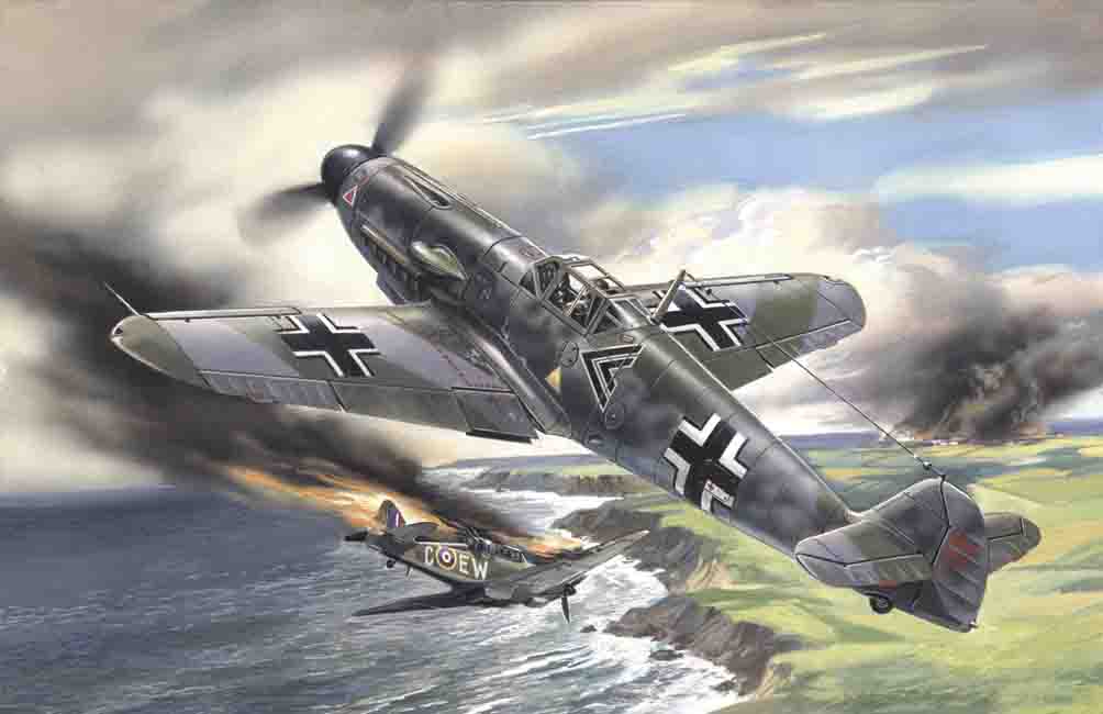 Bf-109F-2 MESSERSCHMITT 1:48