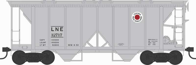 Ho EL H34 Cvd Hopper L&NE 12737