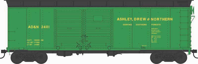 Ho X31 Rd Roof Boxcar AD&N 2408