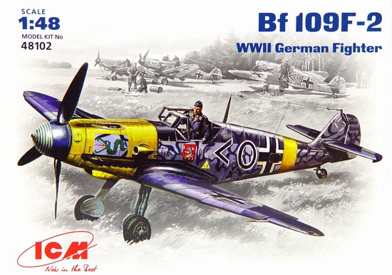 Bf-109F-2 MESSERSCHMITT 1:48