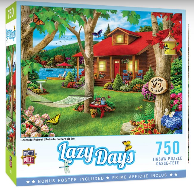 Lazy Days: Lakeside Retreat Puzzle (750pc) - Picture 1 of 1
